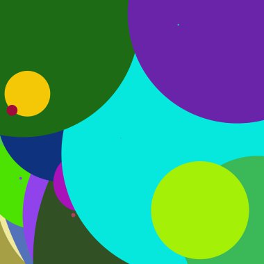 Daire geometrik büyük arka plan çok renkli desen.