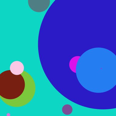 Daire geometrik büyük arka plan çok renkli desen.