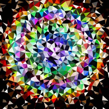 Arka plan çok renkli geometrik poligonal.