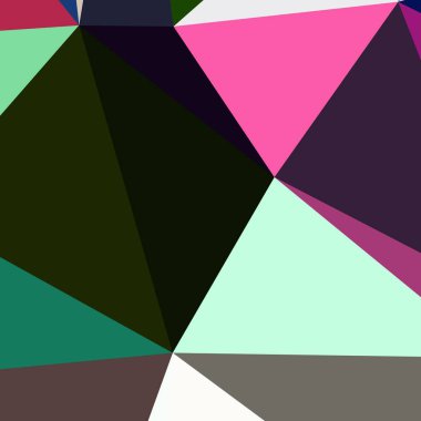 Arka plan çok renkli geometrik poligonal.