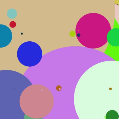 Daire geometrik şaşırtıcı arka plan çok renkli desen.