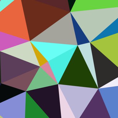 Arka plan çok renkli geometrik poligonal.