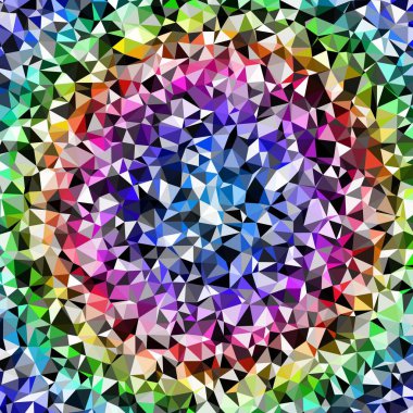 Arka plan çok renkli geometrik poligonal.