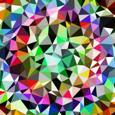 Arka plan çok renkli geometrik poligonal.