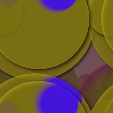 Çok renkli geometrik daire arka plan seamless modeli.