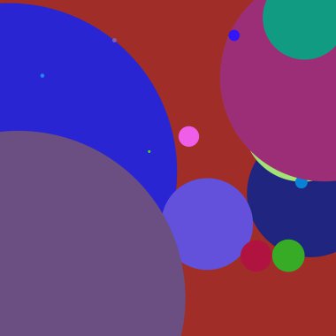 Daire geometrik yeni arka plan çok renkli desen.