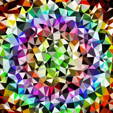 Arka plan çok renkli geometrik poligonal.