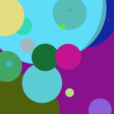 Daire geometrik güzel arka plan çok renkli desen.