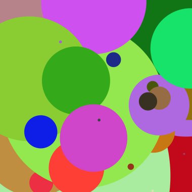 Daire geometrik şaşırtıcı arka plan çok renkli desen.