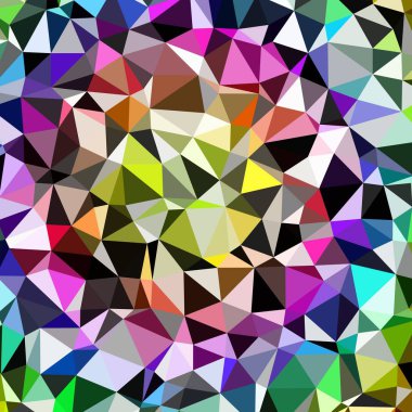 Arka plan çok renkli geometrik poligonal.