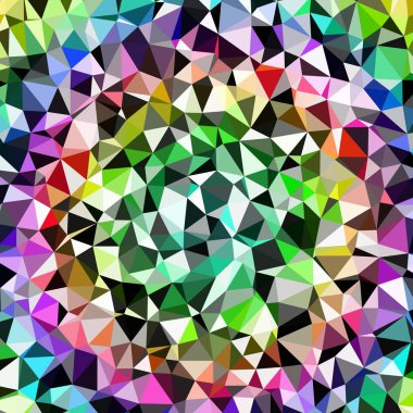Arka plan çok renkli geometrik poligonal.