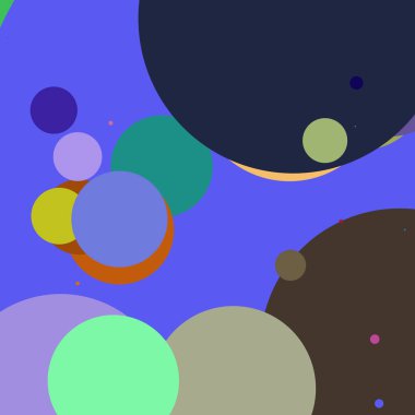 Daire geometrik şaşırtıcı arka plan çok renkli desen.