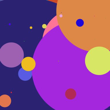 Daire geometrik büyük arka plan çok renkli desen.