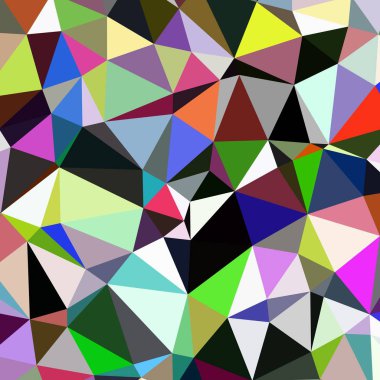 Arka plan çok renkli geometrik poligonal.