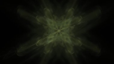 Fantezi kaotik renkli fraktal desen. Soyut Fraktal şekiller. 3D render resimde arka plan veya duvar kağıdı.