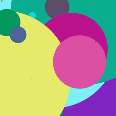 Daire geometrik büyük arka plan çok renkli desen.