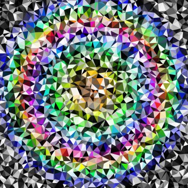 Arka plan çok renkli geometrik poligonal.