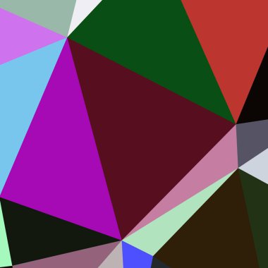 Arka plan çok renkli geometrik poligonal.