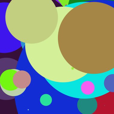 Daire geometrik zarif arka plan çok renkli desen.