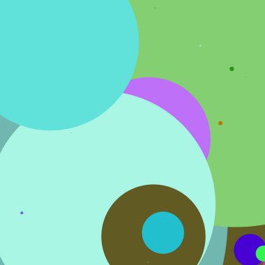 Daire geometrik güzel arka plan çok renkli desen.