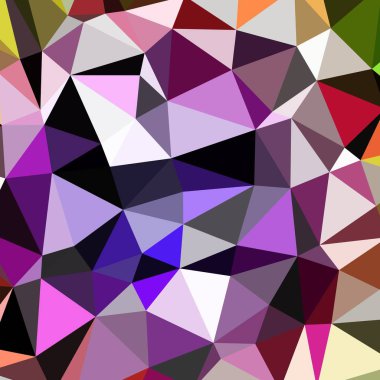 Arka plan çok renkli geometrik poligonal.