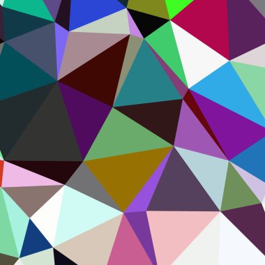 Arka plan çok renkli geometrik poligonal.