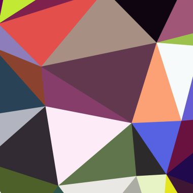 Arka plan çok renkli geometrik poligonal.