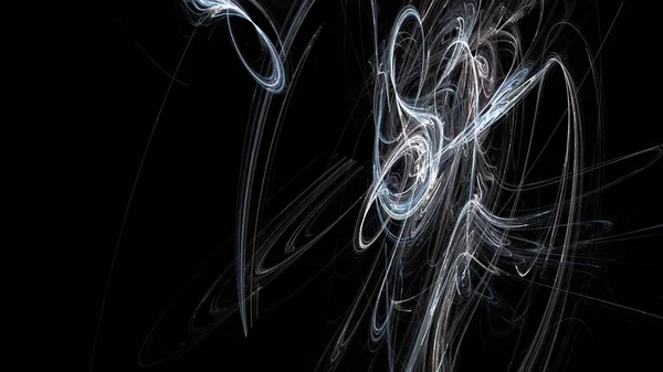 Fantezi kaotik renkli fraktal desen. Soyut Fraktal şekiller. 3D render resimde arka plan veya duvar kağıdı.