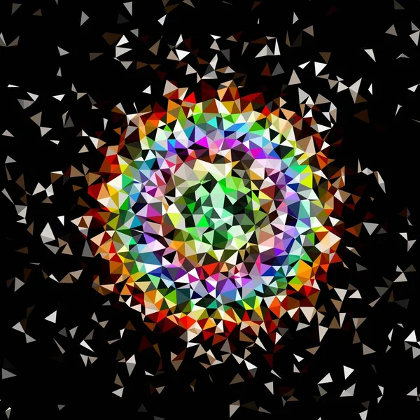 Arka plan çok renkli geometrik poligonal.