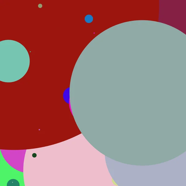Lingkaran Geometris Indah Abstrak Latar Belakang Multicolored Pola — Stok Foto