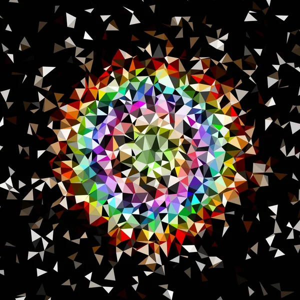 Arka plan çok renkli geometrik poligonal.
