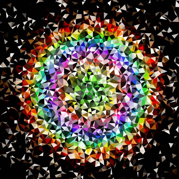Arka plan çok renkli geometrik poligonal.