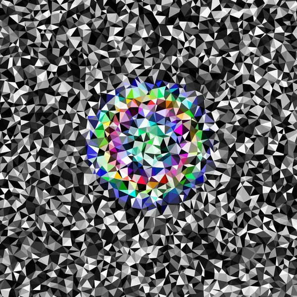 Arka plan çok renkli geometrik poligonal.