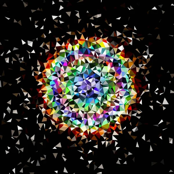 Arka plan çok renkli geometrik poligonal.