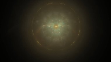 Fantezi kaotik renkli fraktal desen. Soyut Fraktal şekiller. 3D render resimde arka plan veya duvar kağıdı.