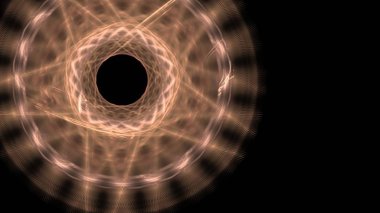 Fantezi kaotik renkli fraktal desen. Soyut Fraktal şekiller. 3D render resimde arka plan veya duvar kağıdı.