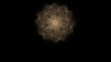 Fantezi kaotik renkli fraktal desen. Soyut Fraktal şekiller. 3D render resimde arka plan veya duvar kağıdı.