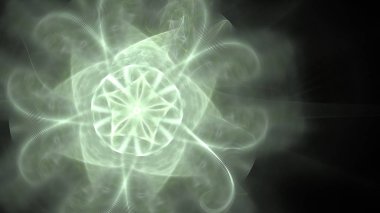 Fantezi kaotik renkli fraktal desen. Soyut Fraktal şekiller. 3D render resimde arka plan veya duvar kağıdı.