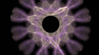 Fantezi kaotik renkli fraktal desen. Soyut Fraktal şekiller. 3D render resimde arka plan veya duvar kağıdı.