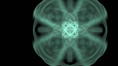 Fantezi kaotik renkli fraktal desen. Soyut Fraktal şekiller. 3D render resimde arka plan veya duvar kağıdı.