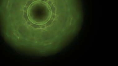 Fantezi kaotik renkli fraktal desen. Soyut Fraktal şekiller. 3D render resimde arka plan veya duvar kağıdı.