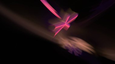 Fantezi kaotik renkli fraktal desen. Soyut Fraktal şekiller. 3D render resimde arka plan veya duvar kağıdı.