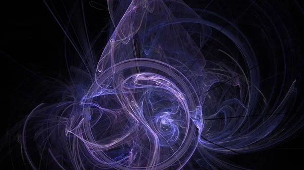 Fantezi kaotik renkli fraktal desen. Soyut Fraktal şekiller. 3D render resimde arka plan veya duvar kağıdı.