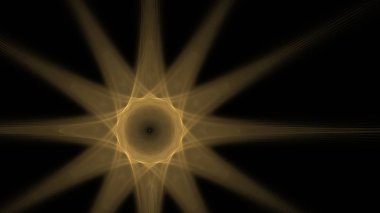 Fantezi kaotik renkli fraktal desen. Soyut Fraktal şekiller. 3D render resimde arka plan veya duvar kağıdı.