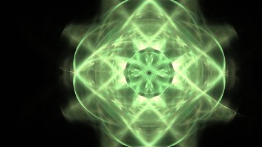 Fantezi kaotik renkli fraktal desen. Soyut Fraktal şekiller. 3D render resimde arka plan veya duvar kağıdı.