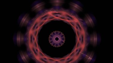 Fantezi kaotik renkli fraktal desen. Soyut Fraktal şekiller. 3D render resimde arka plan veya duvar kağıdı.