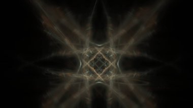 Fantezi kaotik renkli fraktal desen. Soyut Fraktal şekiller. 3D render resimde arka plan veya duvar kağıdı.