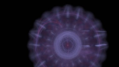 Fantezi kaotik renkli fraktal desen. Soyut Fraktal şekiller. 3D render resimde arka plan veya duvar kağıdı.