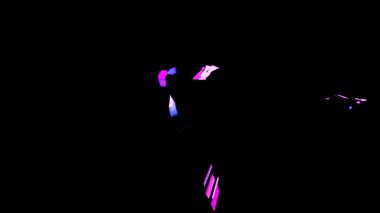 Fantezi kaotik renkli fraktal desen. Soyut Fraktal şekiller. 3D render resimde arka plan veya duvar kağıdı.