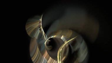 Fantezi kaotik renkli fraktal desen. Soyut Fraktal şekiller. 3D render resimde arka plan veya duvar kağıdı.